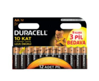 Duracell Baterie Basic AA/LR6 12szt blister - 1247827 - zdjęcie 1